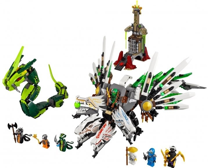 LEGO Ninjago 9450 Impozantní dračí bitva