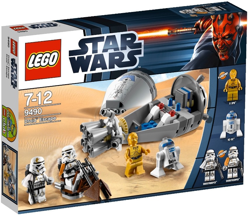 Lego Star Wars 9490 Únik droidů