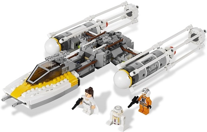 LEGO Star Wars 9495 Gold Leaders Y-wing Starfighter