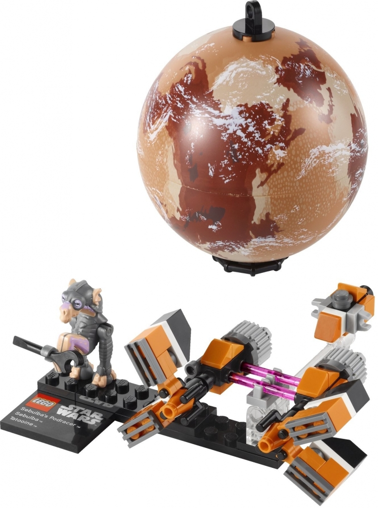 LEGO Star Wars 9675  Závodní letoun Sebulby na planetěTatooine