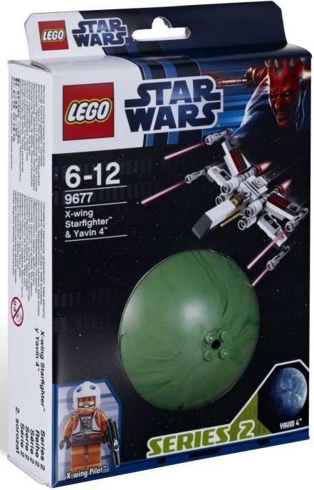 LEGO Star Wars 9677 Hvězdná stíhačka X-wing a Yavin